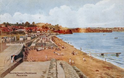 Preston Sands e Promenade, Paignton da Alfred Robert Quinton